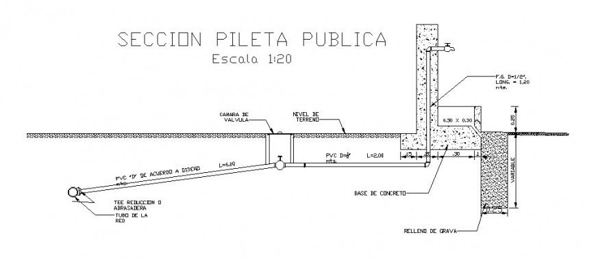 Public bridge section and construction cad drawing details dwg file
