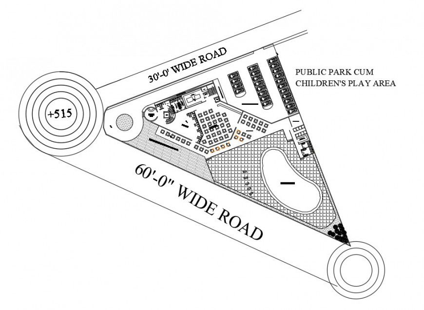 Public park cum children's play area
