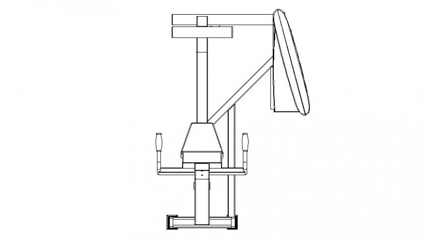 Pulps gym equipment plan layout file