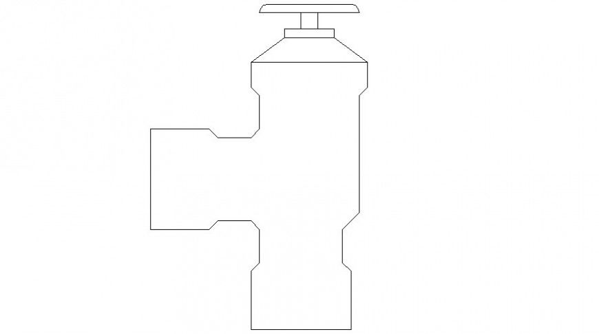 Pump drawings detail 2d view elevation autocad file