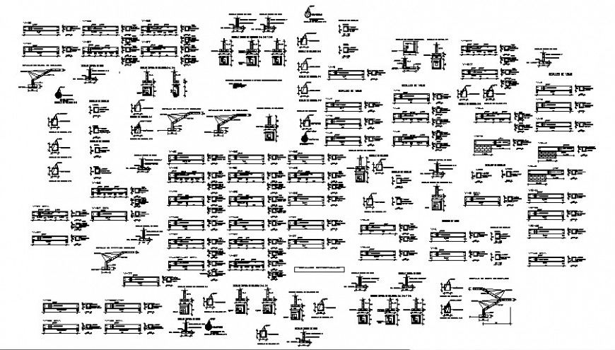 Quartering elevation and section layout file