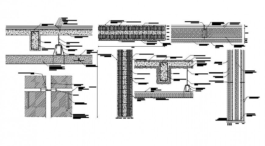 RCC construction units drawings details 2d view autocad software file