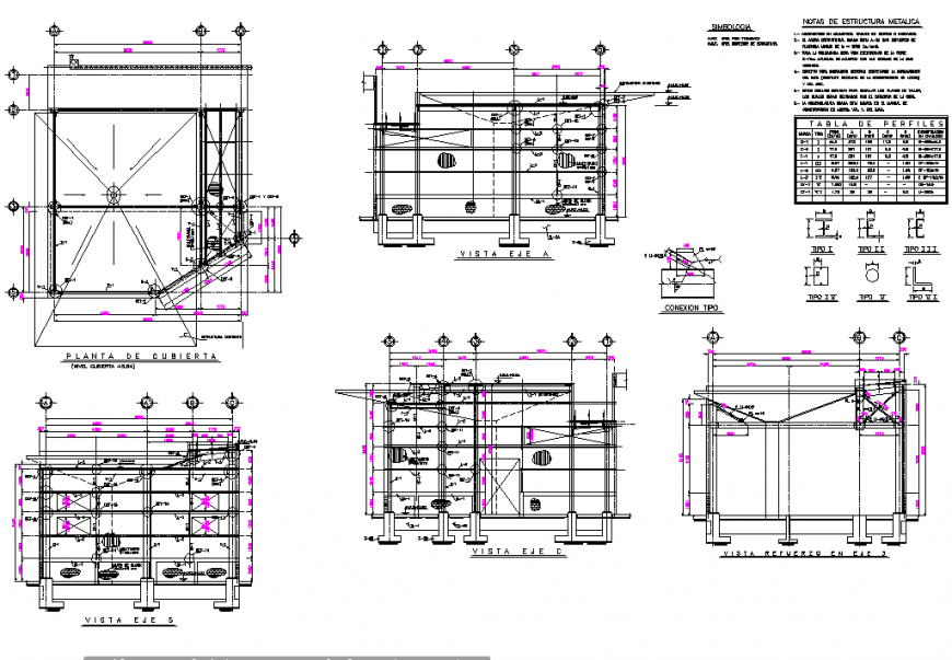 Reach expansion workshop plan and section layout file