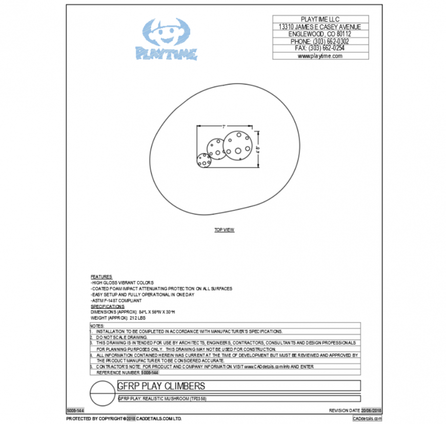 Realistic mashroom tree plant cad block design dwg file