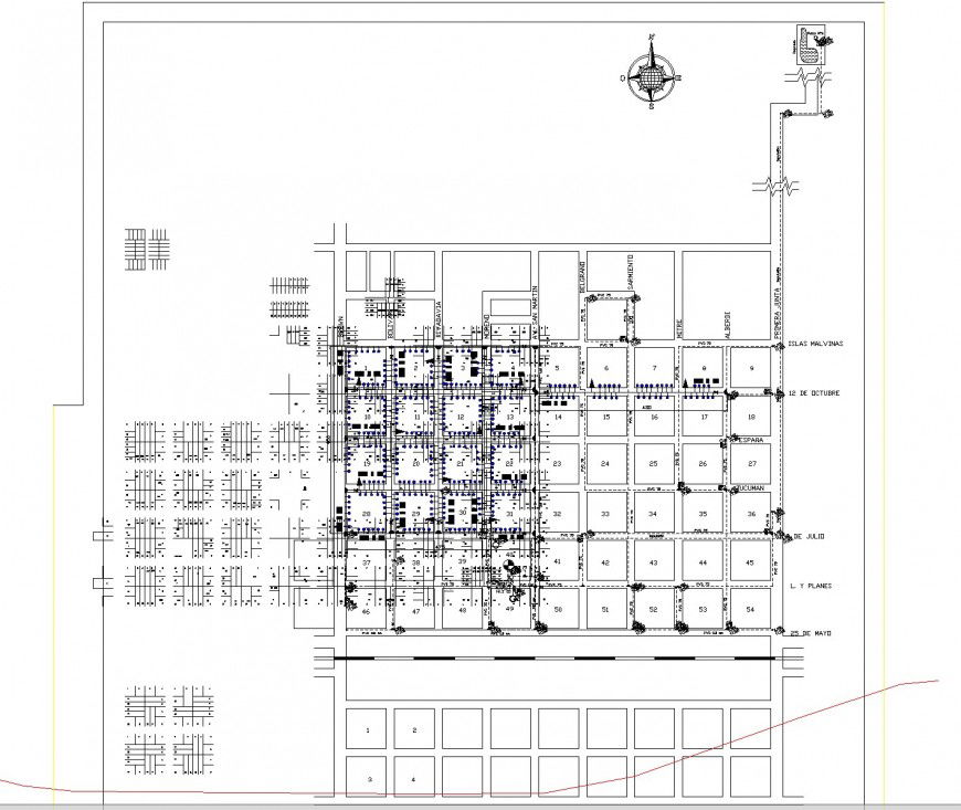 Reinforcement stirrup plan detail dwg file