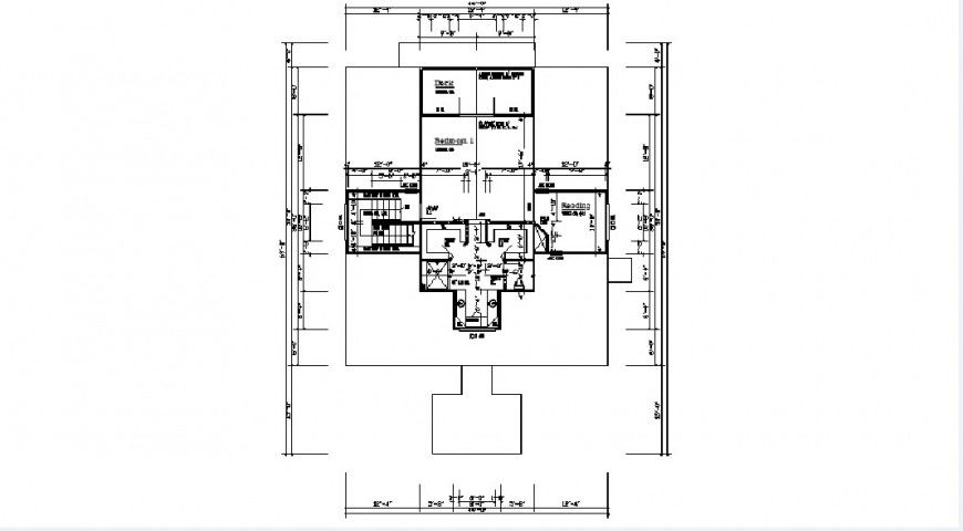 Residence house floor framing plan structure drawing details dwg file