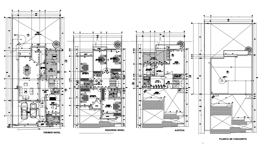 Residential apartment detail 2d view interior plan autocad file