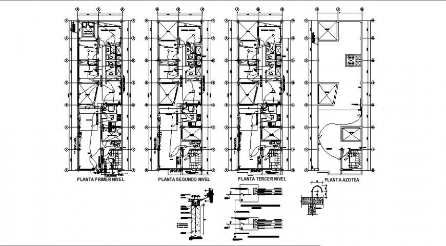 Residential apartment electrical installation plan detail 2d view autocad file