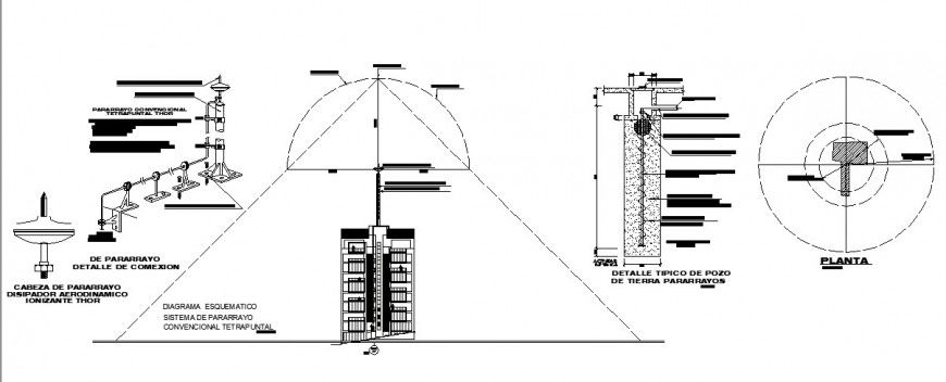 Residential building electrical installation in dwg AutoCAD file.