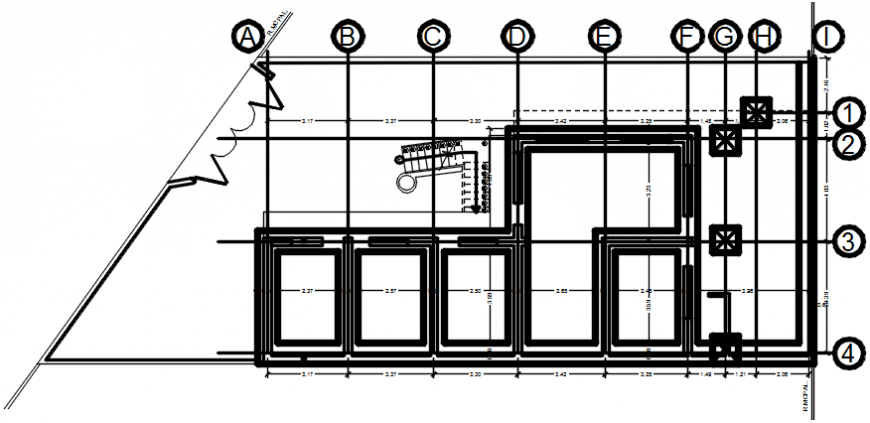 Residential building structural plan