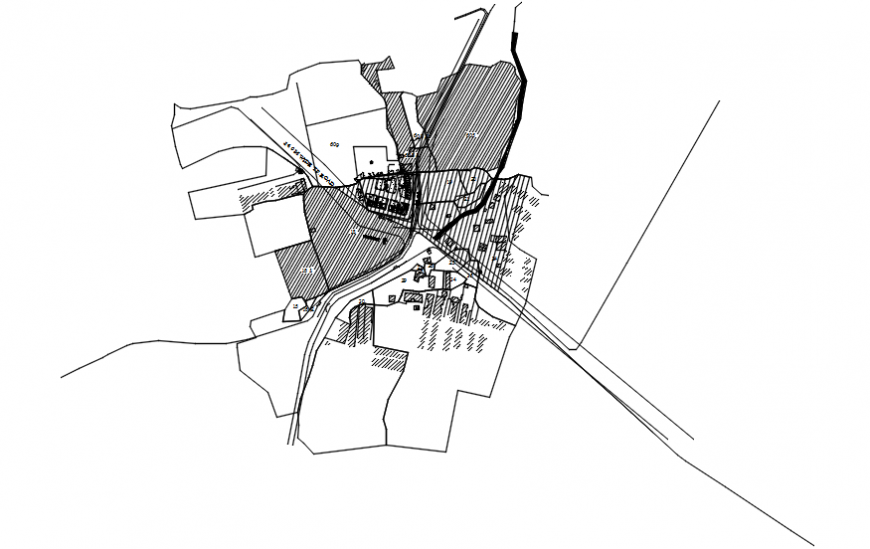 Residential flats site plan and location map cad drawing details dwg file