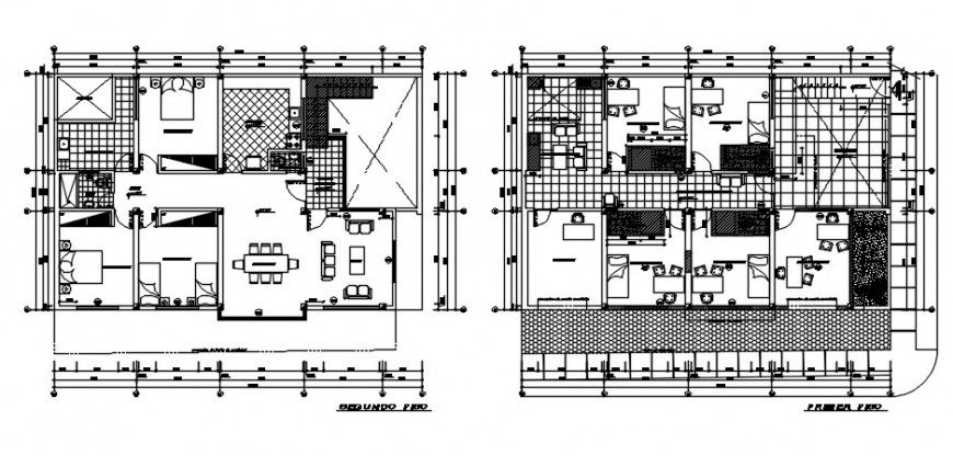 Residential house along with dental clinic floor plan drawing details dwg file