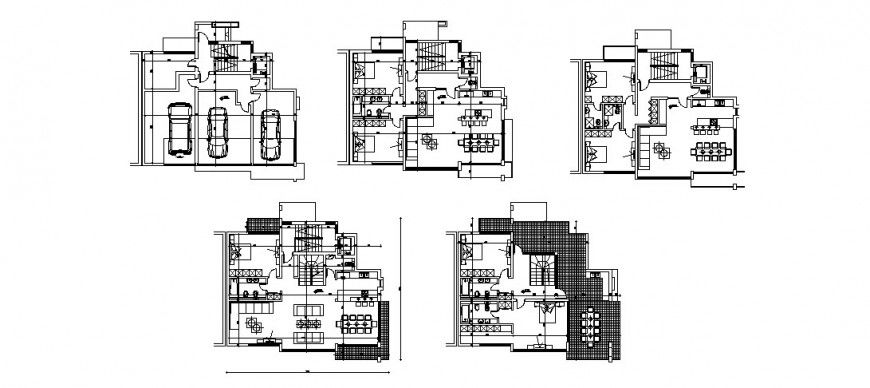 Residential house architecture detail layout plan in dwg AutoCAD file.