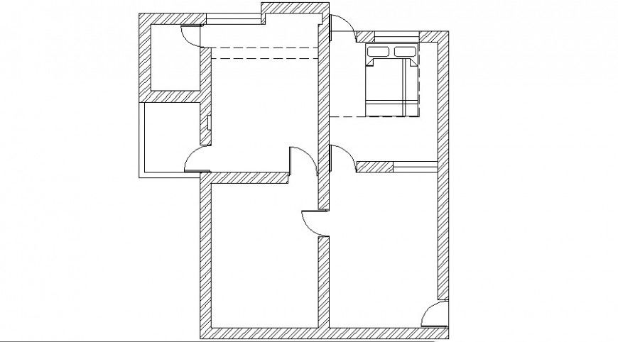 Residential house general framing plan cad drawing details dwg file