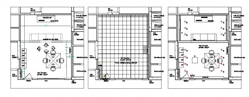 Residential house layout plan and framing plan cad drawing details dwg file
