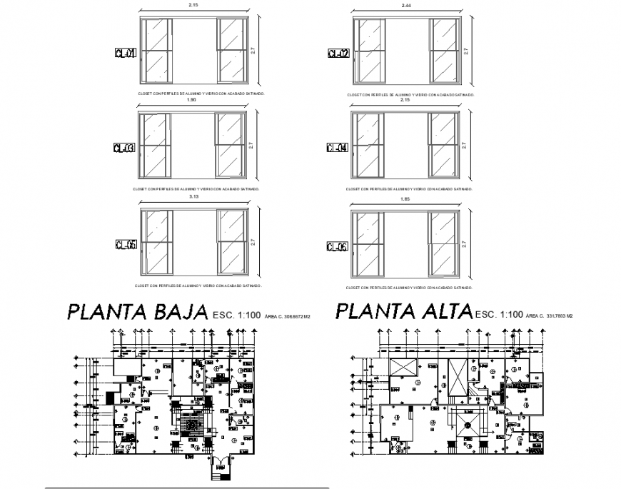 Residential house with In door tree plan autocad file