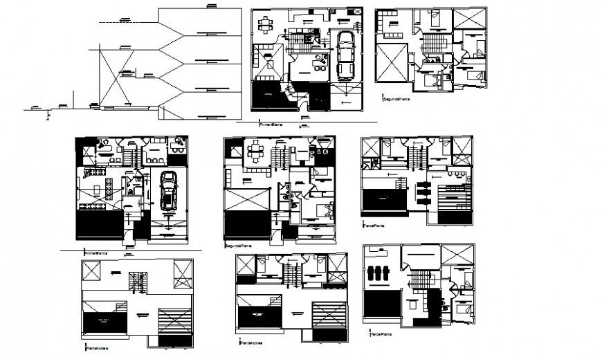 Residential living housing apartment drawings details 2d view autocad file