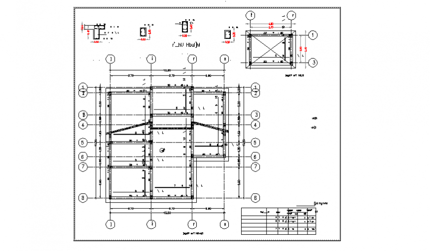 Rest House design drawing of small villa design