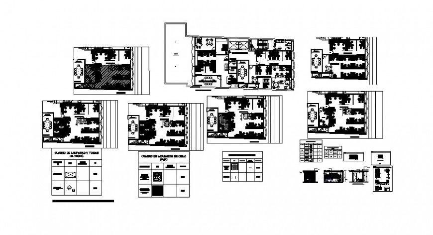 Restaurant building plan detail 2d view CAD block layout file in autocad format