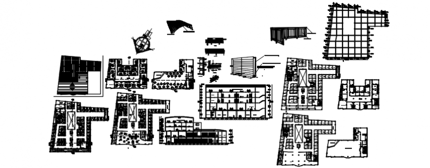 Restaurant design in auto cad file