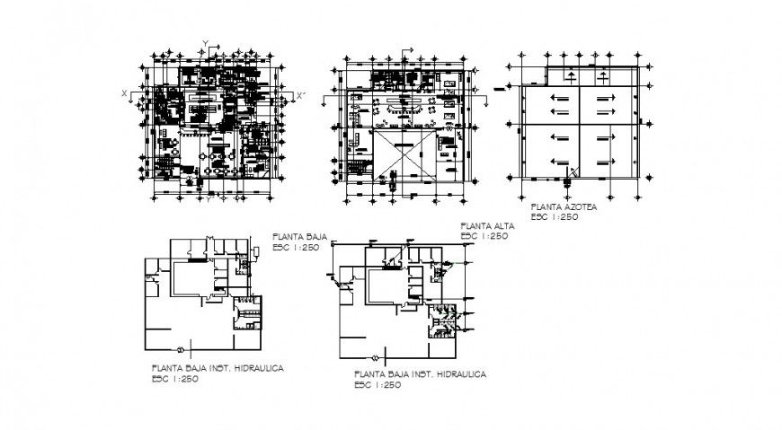 Restaurant with bar and sports games floor plan and auto-cad drawing details dwg file