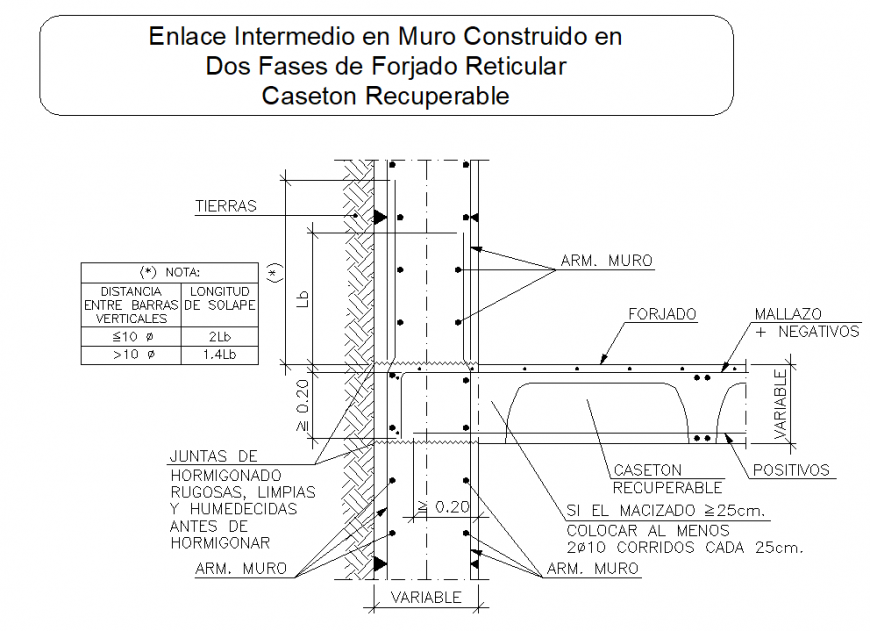 Reticular forged case recoverable detail dwg file