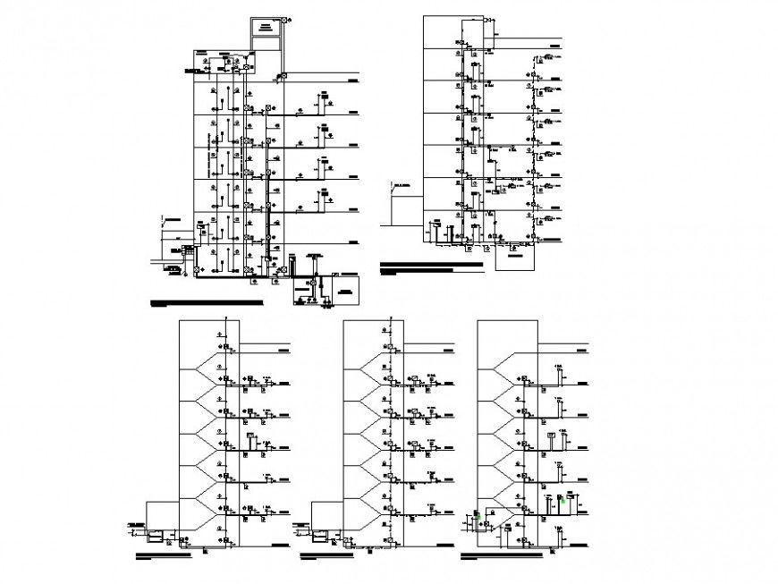 Riser Diagram & Electrical Installation Details DWG File
