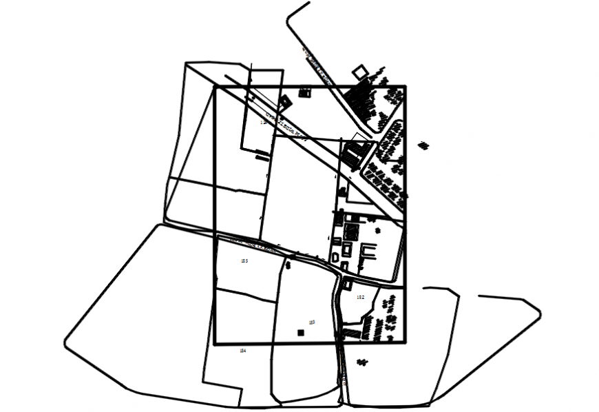 Road map detail plan