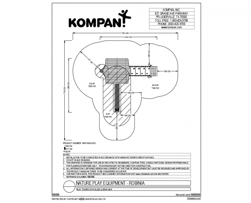 Robina nature play equipment details of garden dwg file