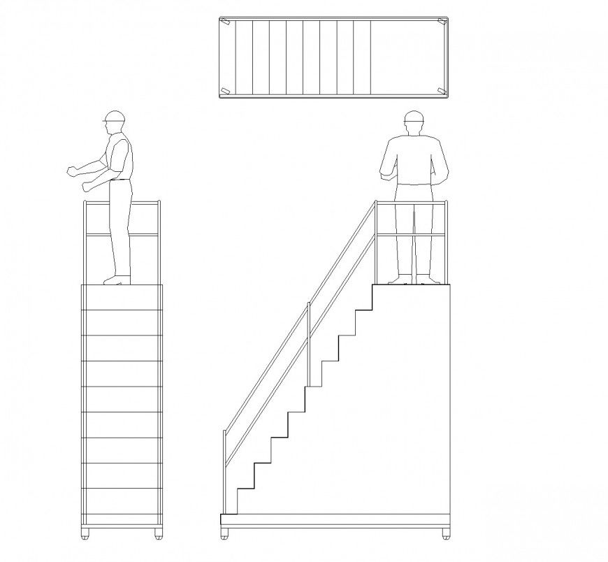 Rolling 100 Inches plan autocad file