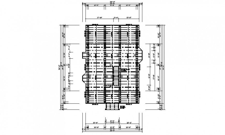 Roof plan drawings detail 2d view structure autocad file