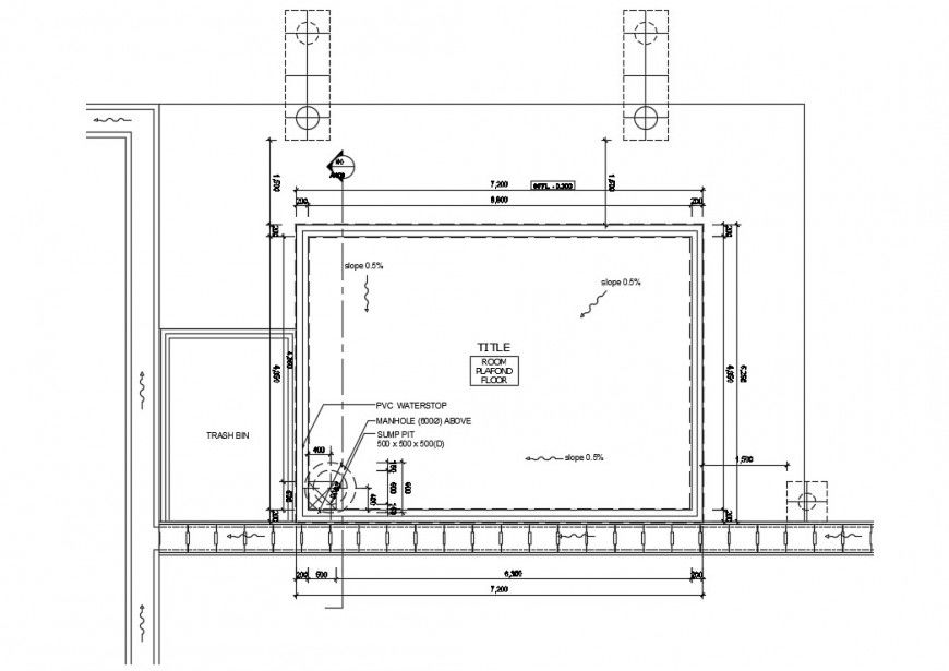 Room flooring details drawings 2d view autocad software file