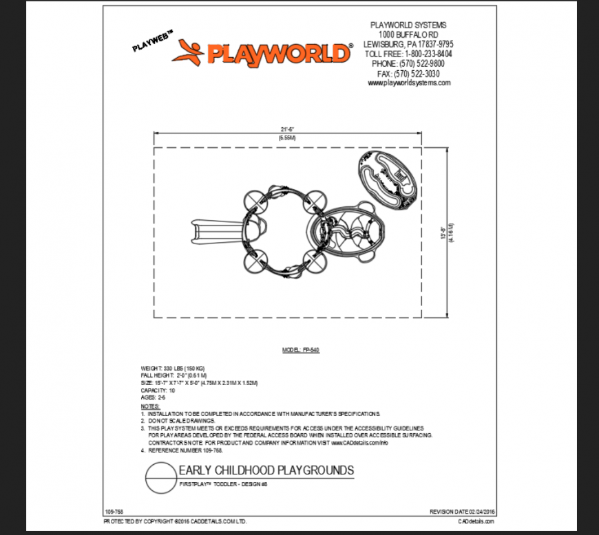Rope type toddler play equipment details of school themed park dwg file