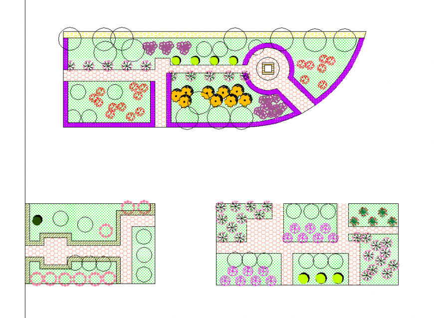 Rule based pattern plan autocad file