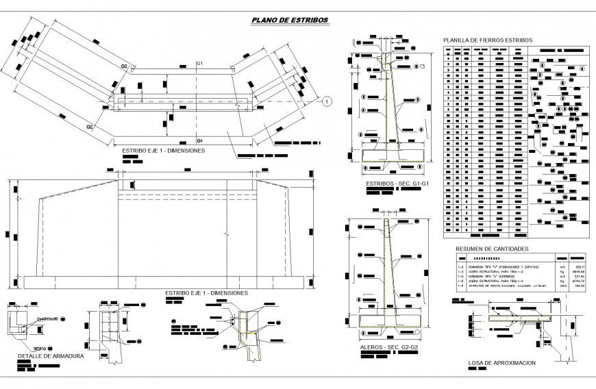 Running board plan and section layout file