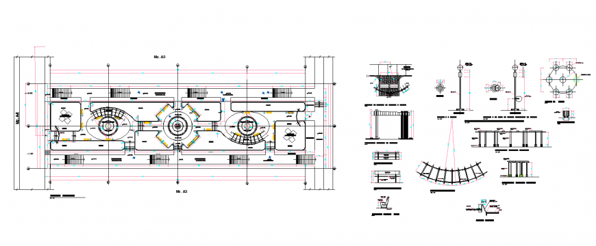 san jose park working drawing in dwg file.