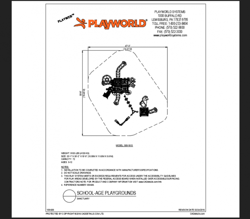 Sanctuary theme park design structure top view details dwg file