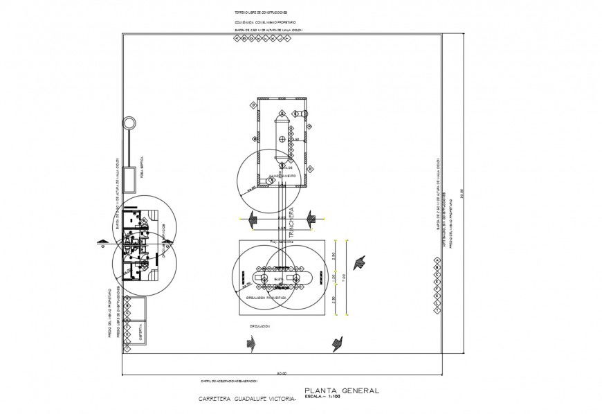 Sanitary and water tank installation details of office building floor dwg file