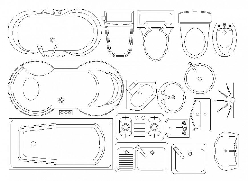 sanitary cad blocks cad file