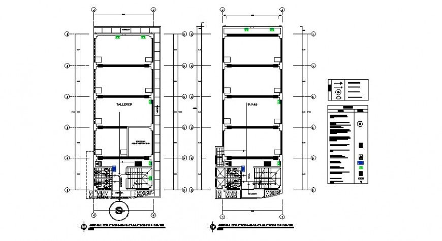 Sanitary installation details for office building cad drawing dwg file