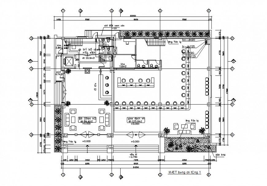 Sanitary plan of building in plan in autocade