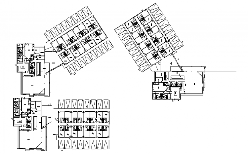 Sanitary sections and installation cad drawing details dwg file