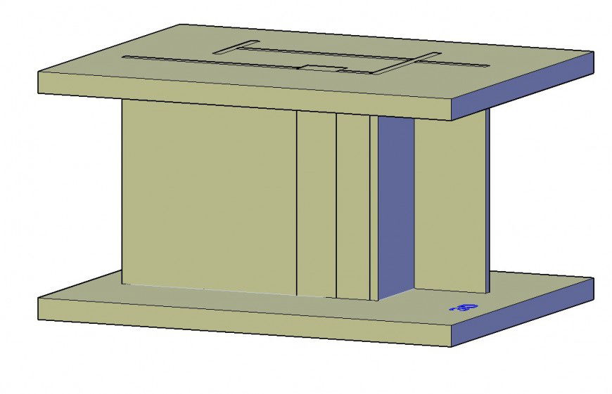 Sanitary toilet detail 3d model layout file in autocad format