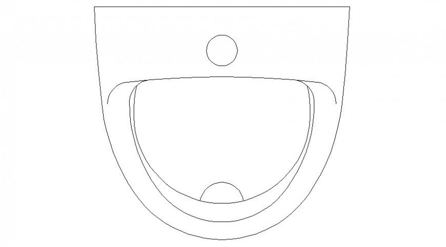 Sanitary units drawings details of water closet 2d view dwg file