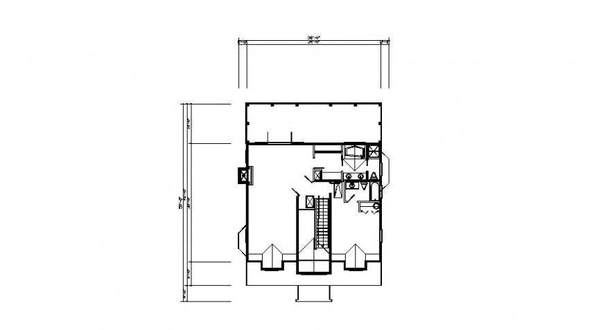 Second floor framing plan structure details of house auto-cad drawing details dwg file