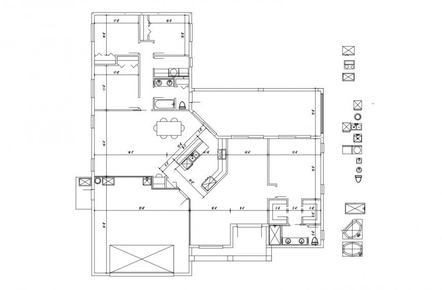 Second floor framing plan structure details of house with sanitary blocks dwg file