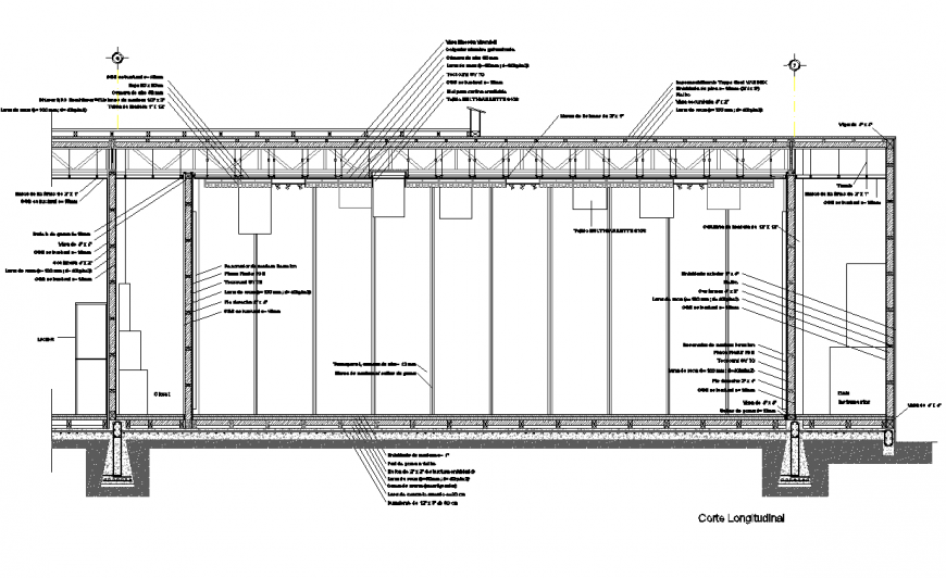 Section of Music rehears classroom detail dwg file