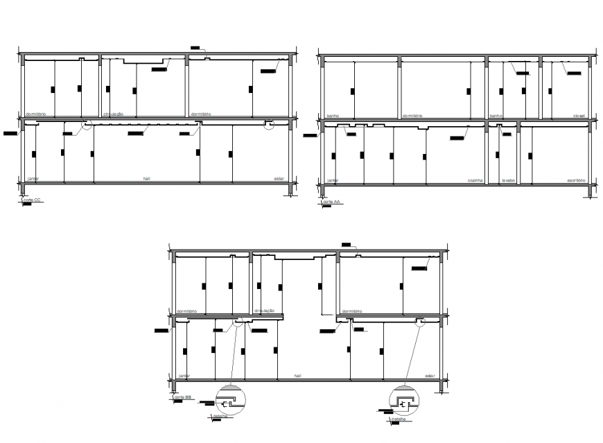 Section of shop planning layout file