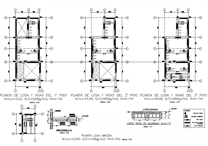 Section X-X’ beam planning layout file