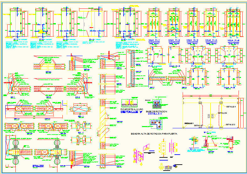 sectional detailing dwg file
